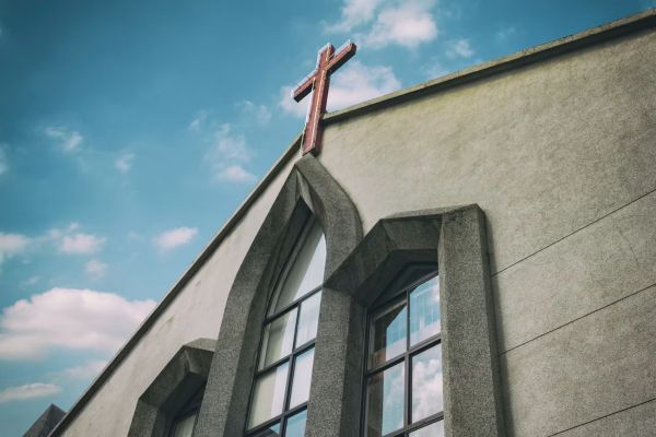 Church building exterior